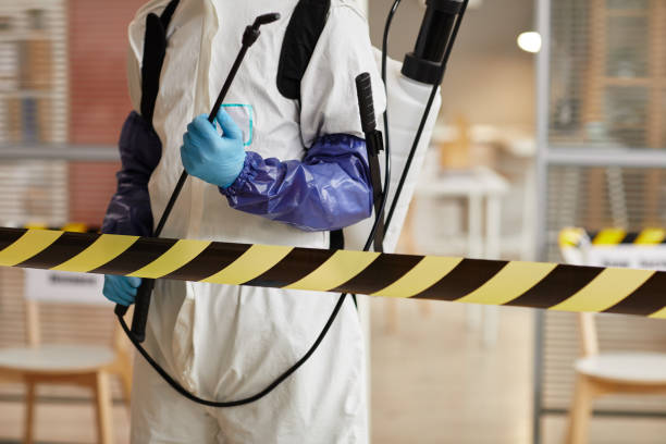 Professional Unattended Death Cleanup technician working in Clinton, WI